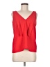 Amanda Uprichard 100% Polyester Red Sleeveless Blouse Size M - photo 1