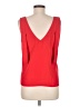 Amanda Uprichard 100% Polyester Red Sleeveless Blouse Size M - photo 2