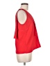 Amanda Uprichard 100% Polyester Red Sleeveless Blouse Size M - photo 4