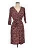 Covington Print Burgundy Casual Dress Size M (petite) - photo 1