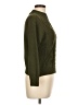 Poof! 100% Polyester Green Turtleneck Sweater Size L - photo 4
