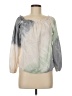 Red Haute 100% Tencel Gray 3/4 Sleeve Blouse Size M - photo 1