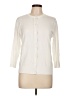 Ellen Tracy Ivory 3/4 Sleeve Button-Down Shirt Size L - photo 1