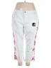 Inc Denim Tropical White Jeans Size 24W - photo 1