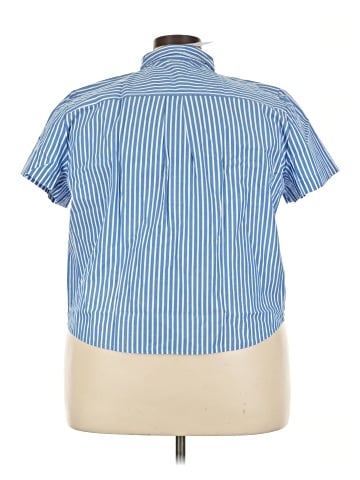 J.Crew Factory Store Short Sleeve Button-Down Shirt (view 2)