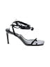 Steve Madden Gray Black Sandals Size 10 - photo 1