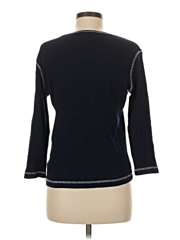 Lauren by Ralph Lauren 3/4 Sleeve T-Shirt (view 2)