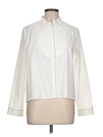 Anne Fontaine Long Sleeve Blouse (view 1)
