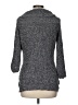 Derek Heart Tweed Gray Turtleneck Sweater Size M - photo 2