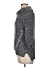 Derek Heart Tweed Gray Turtleneck Sweater Size M - photo 5