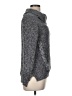 Derek Heart Tweed Gray Turtleneck Sweater Size M - photo 4