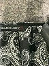 Colleen Lopez 100% Polyester Black Kimono Size Med - Lg - photo 4