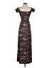 Spense Floral Black Casual Dress Size S (estimated) - photo 2