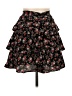 Zara Floral Black Casual Skirt Size XS - photo 1