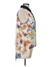 Lumiere 100% Polyester Floral Ivory Sleeveless Blouse Size L - photo 4