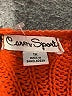 Caren Sport 100% Acrylic Chevron-herringbone Orange Pullover Sweater Size 1X - photo 7