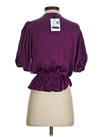 Karina Grimaldi Short Sleeve Blouse (view 2)