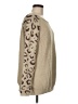 Easel Animal Print Tan Pullover Sweater Size M - photo 4