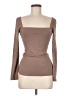 Babaton Brown Long Sleeve Top Size M - photo 1