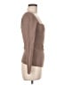 Babaton Brown Long Sleeve Top Size M - photo 4