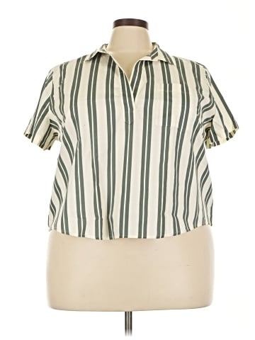 J.Crew Factory Store Short Sleeve Blouse (view 1)