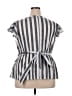 Shein Curve Gray Short Sleeve Blouse Size 20 Plus (4) - photo 2