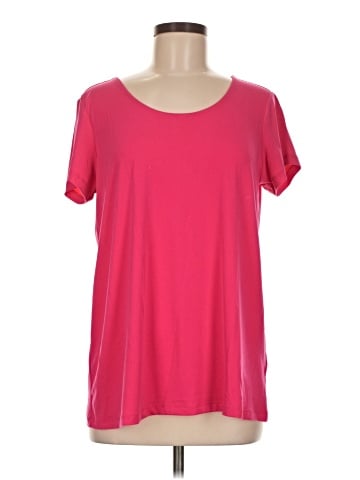 Susan Graver Short Sleeve T-Shirt (view 1)