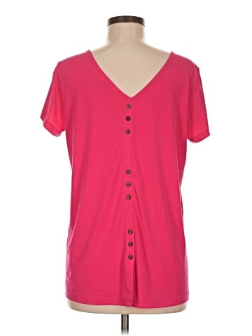 Susan Graver Short Sleeve T-Shirt (view 2)