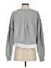 Ann Taylor 100% Cotton Gray Sweatshirt Size XS - photo 2
