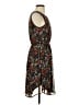 Collective Concepts 100% Polyester Paisley Brown Casual Dress Size XS - photo 4