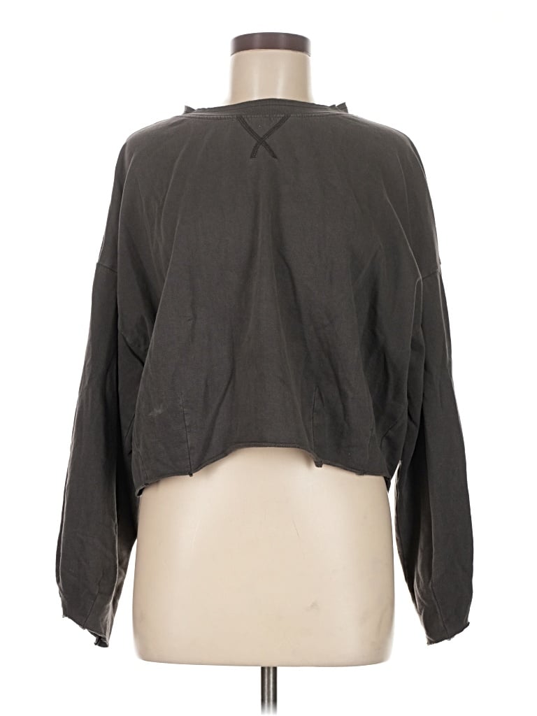 Pre-owned Out From Under Cardigan Sweater In Gray