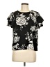 W5 Black Short Sleeve Blouse Size L - photo 1