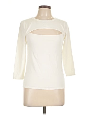L'Agence 3/4 Sleeve Top (view 1)