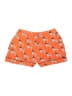 Bouffants & Broken Hearts 100% Polyester Print Orange Board Shorts Size L - photo 1