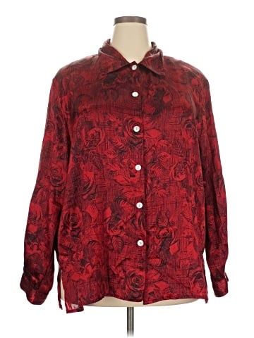 Notations Long Sleeve Button-Down Shirt (view 1)