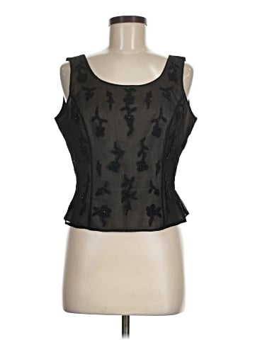 Albert Nipon Sleeveless Blouse (view 1)