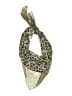 Unbranded Animal Print Tan Scarf One size - photo 1