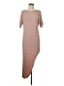 Elan Solid Tan Casual Dress Size M (estimated) - photo 1