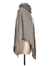 Inhabit 100% Cashmere Gray Poncho Size S - photo 4
