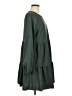 Shein 100% Polyester Solid Green Casual Dress Size L - photo 4