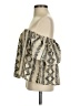 Stone Cold Fox Ivory Gold Sleeveless Blouse Size Sm (1) - photo 5
