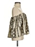 Stone Cold Fox Ivory Gold Sleeveless Blouse Size Sm (1) - photo 4