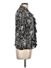 Sunny Leigh 100% Polyester Paisley Gray 3/4 Sleeve Blouse Size L (petite) - photo 4