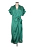 Shein 100% Polyester Green Casual Dress Size M - photo 1