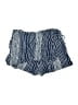 Lucy Love 100% Rayon Stripes Blue Shorts Size M - photo 1