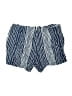 Lucy Love 100% Rayon Stripes Blue Shorts Size M - photo 2