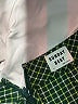 Sunday Best Plaid Green Formal Skirt Size 4 - photo 4