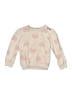 Juicy Couture Hearts Ivory Pullover Sweater Size 5 - photo 1