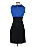 B.wear Color Block Blue Cocktail Dress Size 3 - photo 2