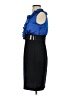 B.wear Color Block Blue Cocktail Dress Size 3 - photo 5